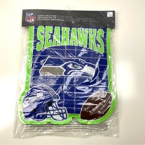 NFL Seattle Seahawks Felt Door Decor Hanger New in Package